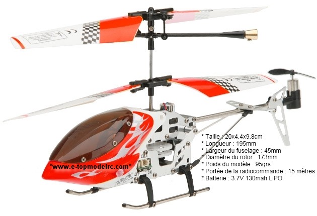 *NEW 2010* SWIFT 3CH Helicopter with Gyro System 39 EURO